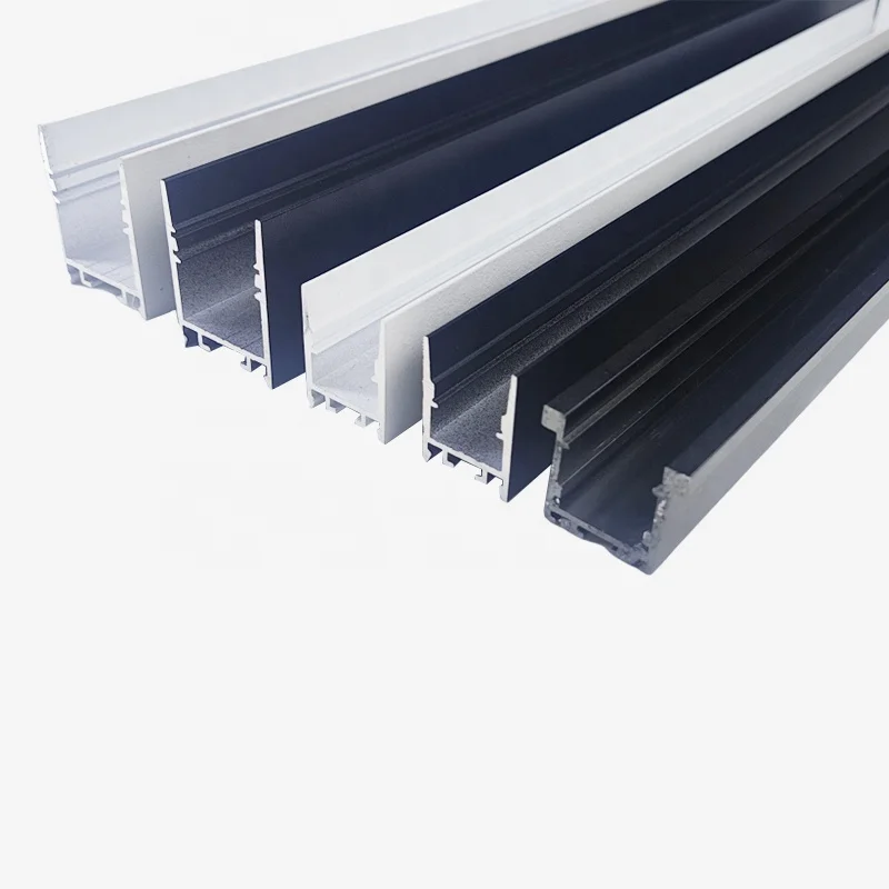 Led Strip  Extrusion Profile Channel Light Diffuser Corner Extrusion U  Channel Led Aluminium  Profile for Led