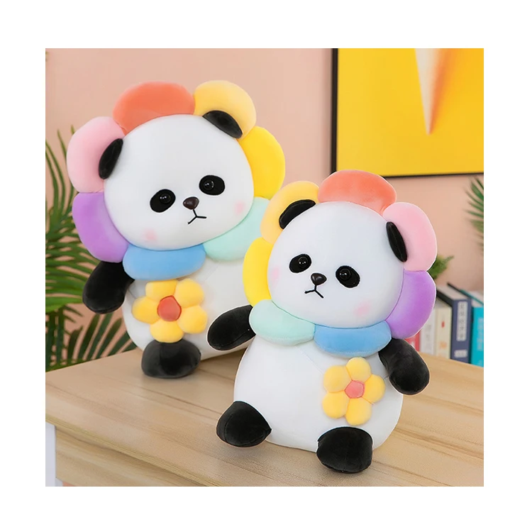 Super Cute Sunshine Panda High Quality Stuffed 16 Inch Sunflower Soft  Squishy Animals Panda Plush Toy - Buy High Quality Soft Stuffed Plush Toy  16 Inch Sunflower Plush,Soft Plush Squishy Toy Animals,Panda