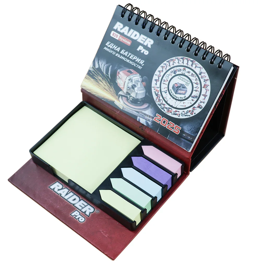 GemFully Office Design Calendar Customizable 2025 Planners Annual Planner Stickers Memo Pad