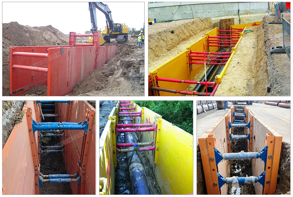LINYI QUEEN Shoring Trench Box Shoring High Quality Trench Shoring ...