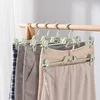 CM-050 Clip para pantalones estilo japonés con gancho y bucle (verde)