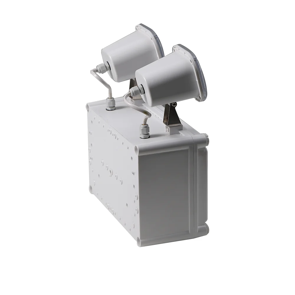 High Lumen 2x6W LED Twin Spot Emergency Light with 3-Year Warranty and 50000 Hours Lifespan