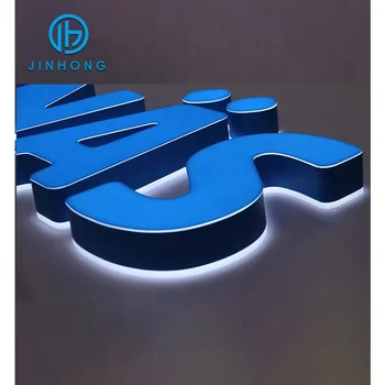 custom 3d backlit light up led letter sign business backlit 3d acrylic letter sign 3d letter sign manufacturer