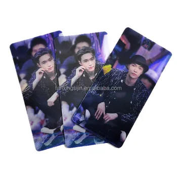 Hot Sale Customized Print Kpop Photocard 3D Lenticular Postcard