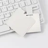 Xf blanco - espejo 60*60mm funda de cuero 68*65mm