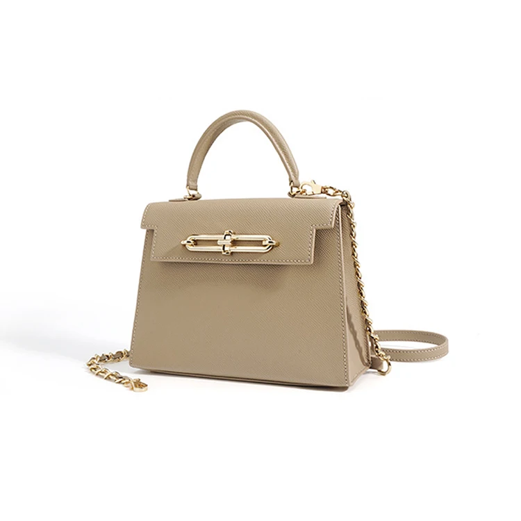 Borsa A Tracolla Donna In Pelle PU Intrecciata | Quadrata, Mini, Con Manico | 24x14 Cm | Regalo Moda