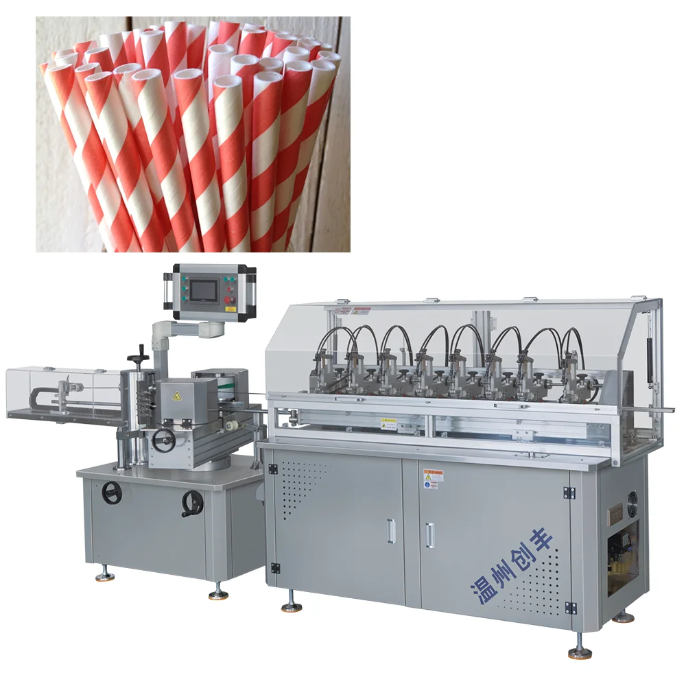 Automatic Cheap High Speed Paper Straw Production Line Paper Drinking Straw Making Machine Paper Straw Making Machine