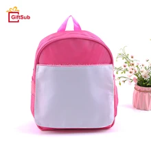 New Customized Sublimation Blank Kid Student School Book Bag Backpack