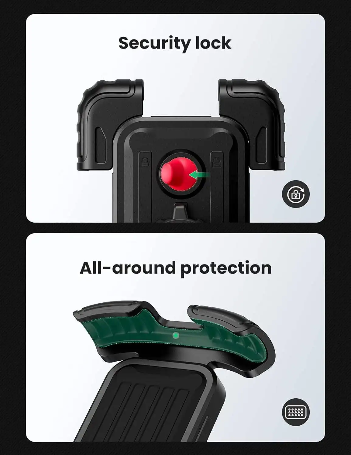 UGREEN LP494 (60548) Bike Phone Mount description image 2