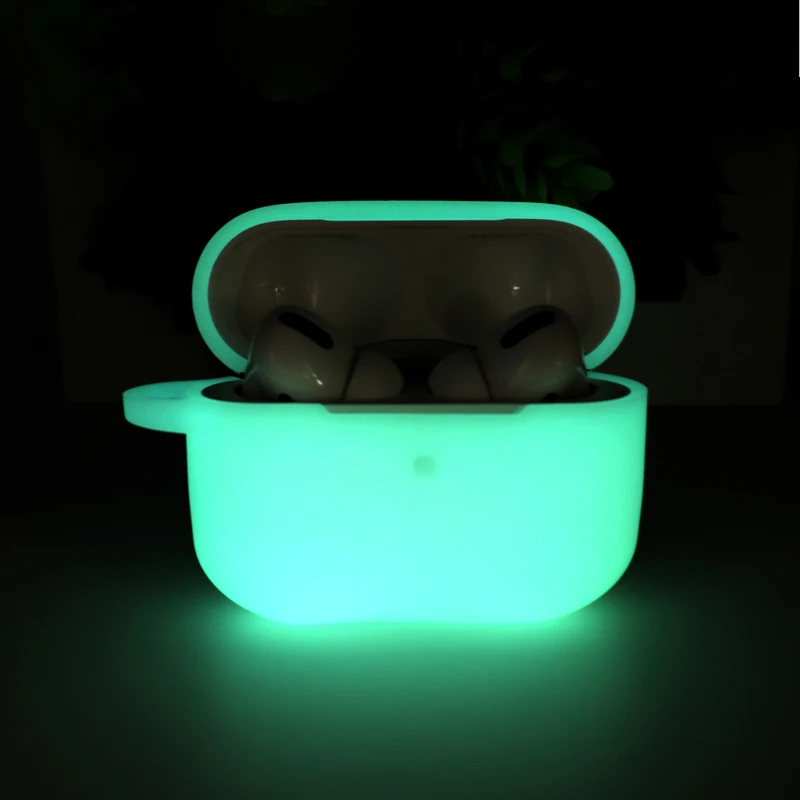 Luxury Neon Earphone Case Luminous Night Glow - Image 2