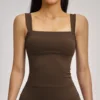 Vest- Brown