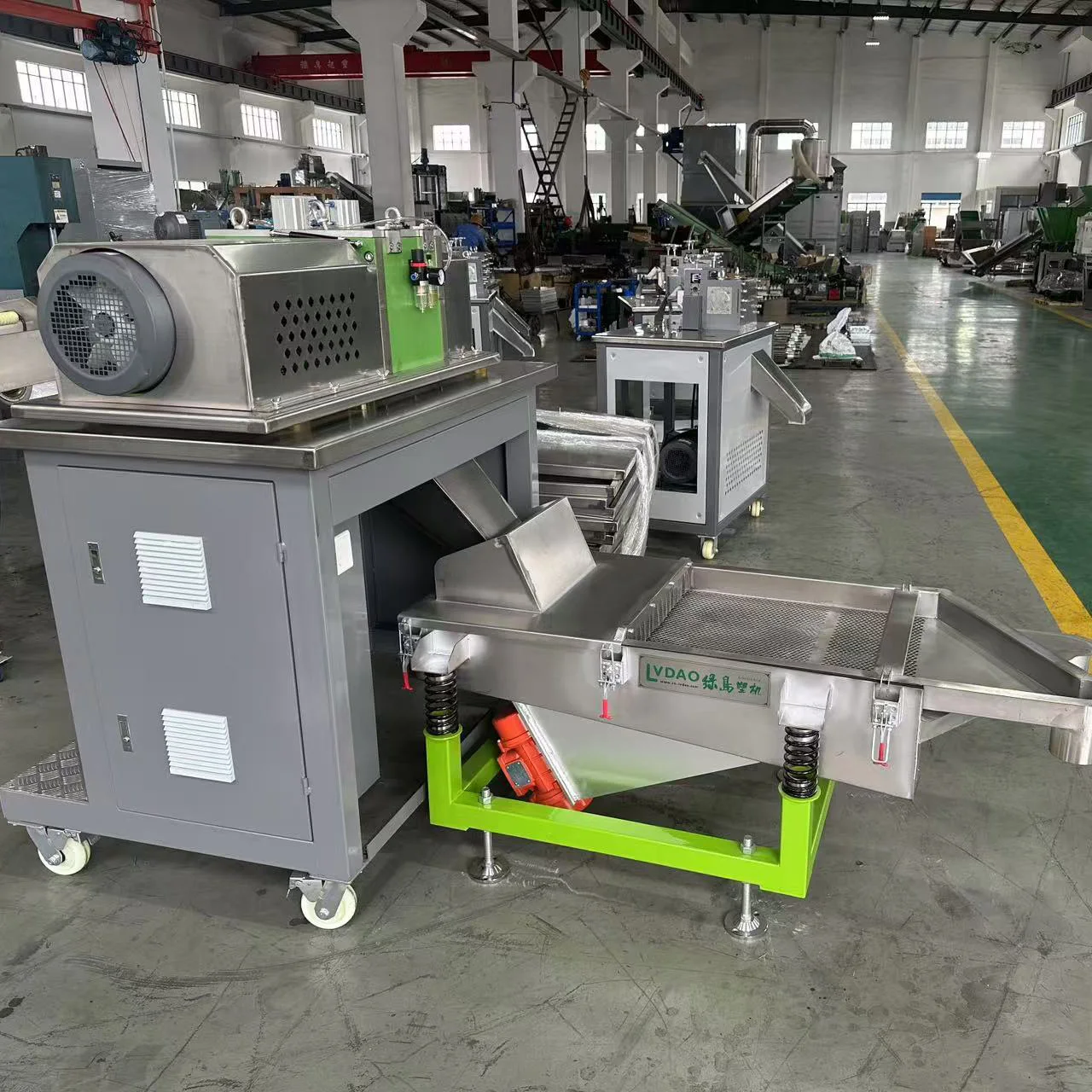 PP PE HDPE LDPE PVC Plastic Pellets Making Machine New Granulating Plastic Machine Price for Manufacturing