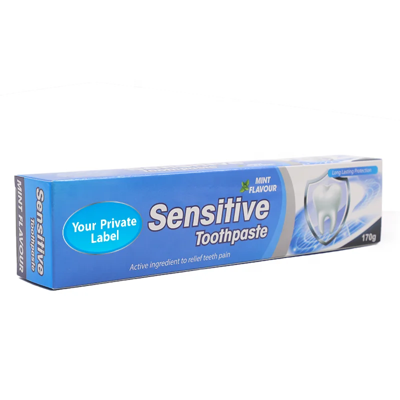 Customized Design Free with for Adult Toothpaste Formulated to Sensitive Teeth