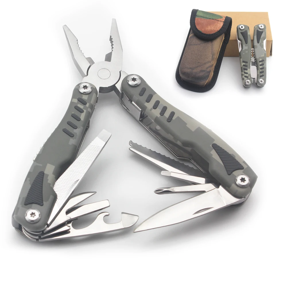 professional stainless steel multitool pliers pocket knife multi tool