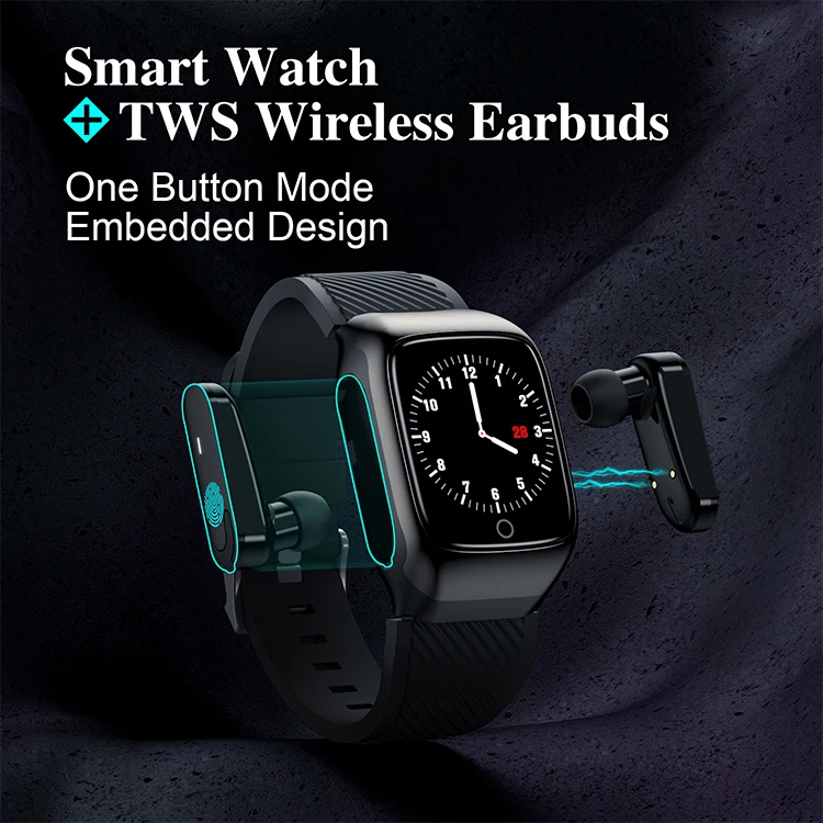 Reloj inteligente S300 para hombre, cascos con Bluetooth, música, deportes,  ejercicio, correr, dos en uno, para Android iOS|Relojes inteligentes| -  AliExpress