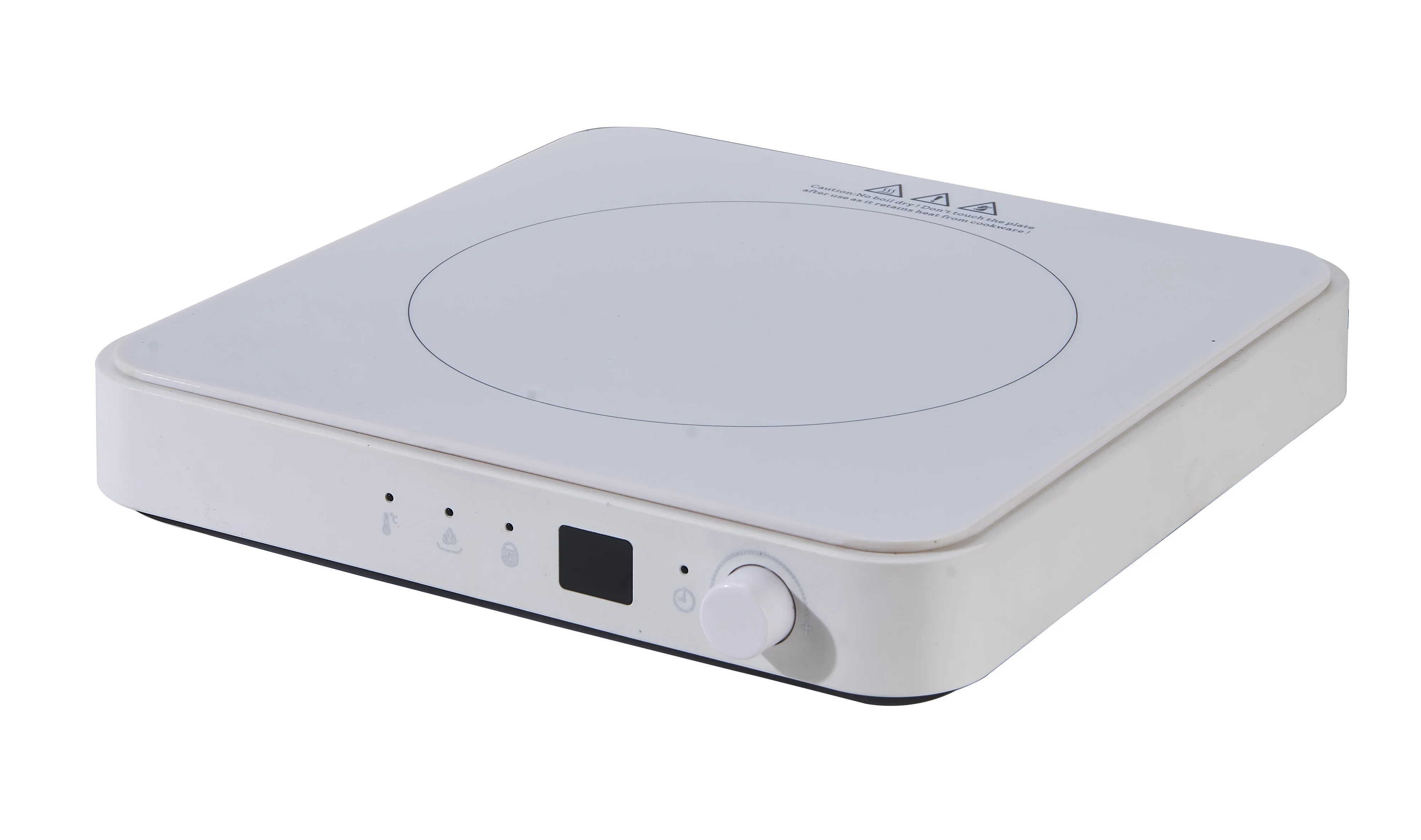 White Single Induction Cooker Mini Table Portable Square Shape Electric Induction Stove