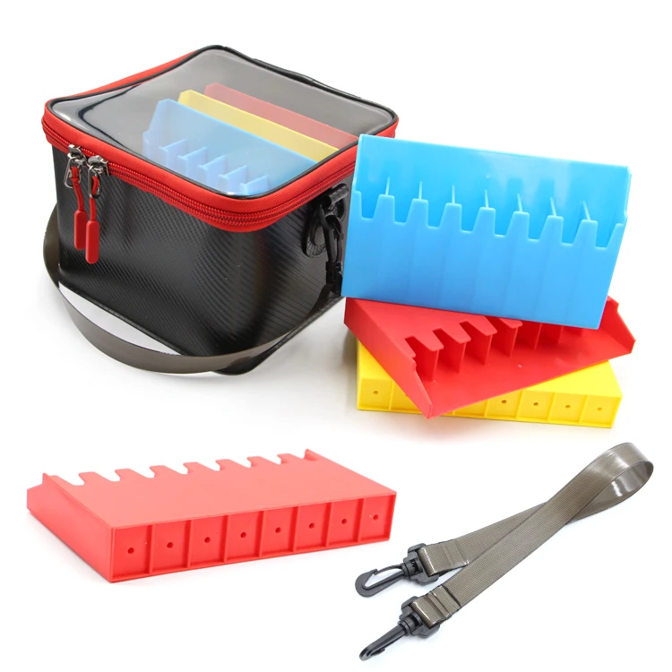 Set 5 Borse Da Pesca Impermeabili In EVA – Dimensioni Multiple, Leggere E Idrorepellenti, Con Tasca Rinforzata, Per Camping E Outdoor