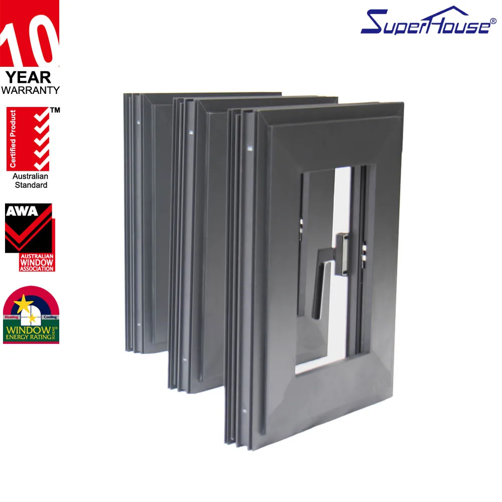 Dade NFRC AS2047  standard Aluminium Frame Casement Windows