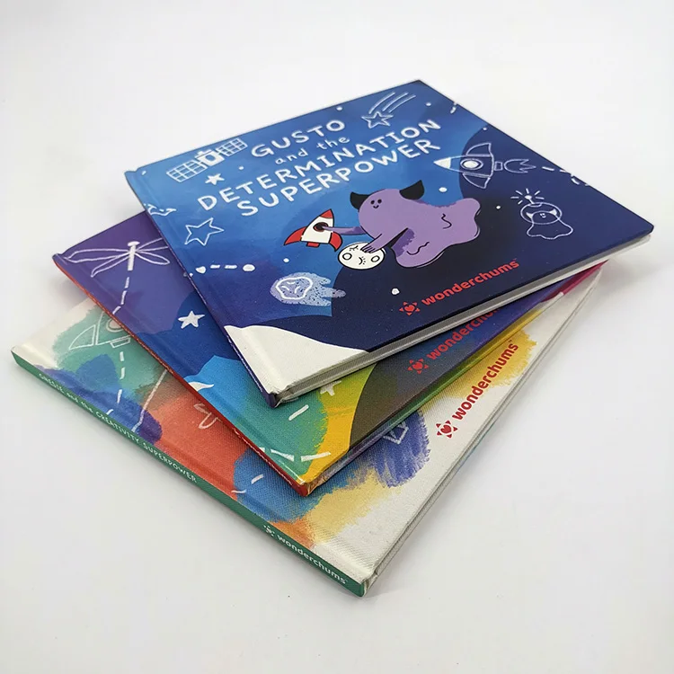 Overseas Custom Hardcover Children Picture Book Printing