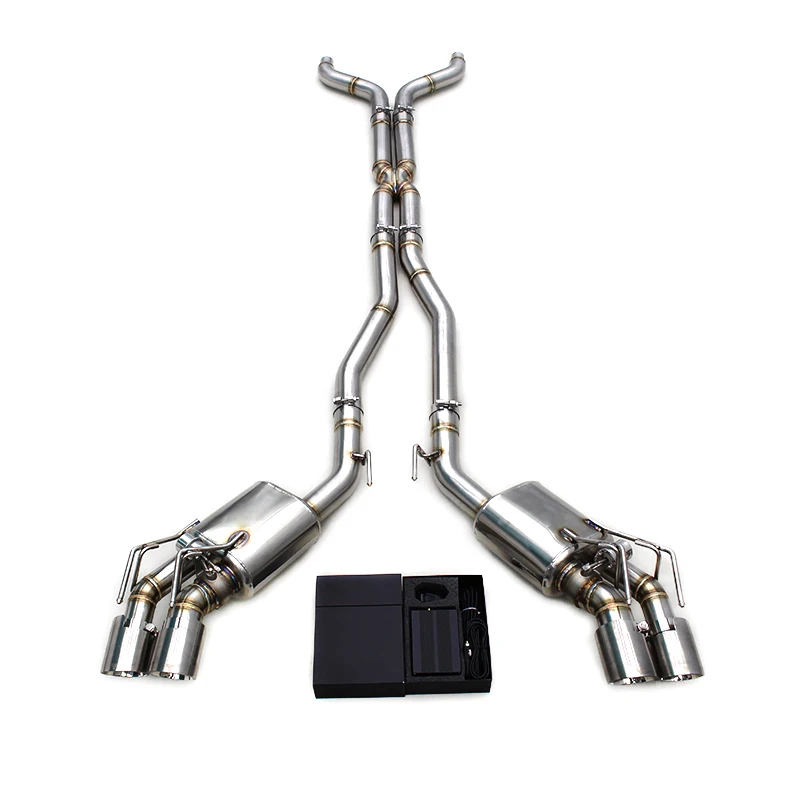 Auto Sound Exhaust Catback For Chevrolet Camaro SS 6.2L 2010-2017 Valved Muffler Exhaust