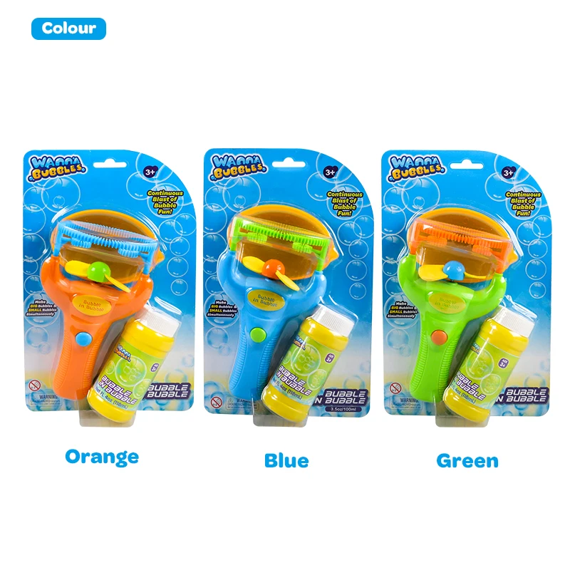 Bubbles In Bubble Shooter Blower Toys Summer Outdoor Kids Handheld