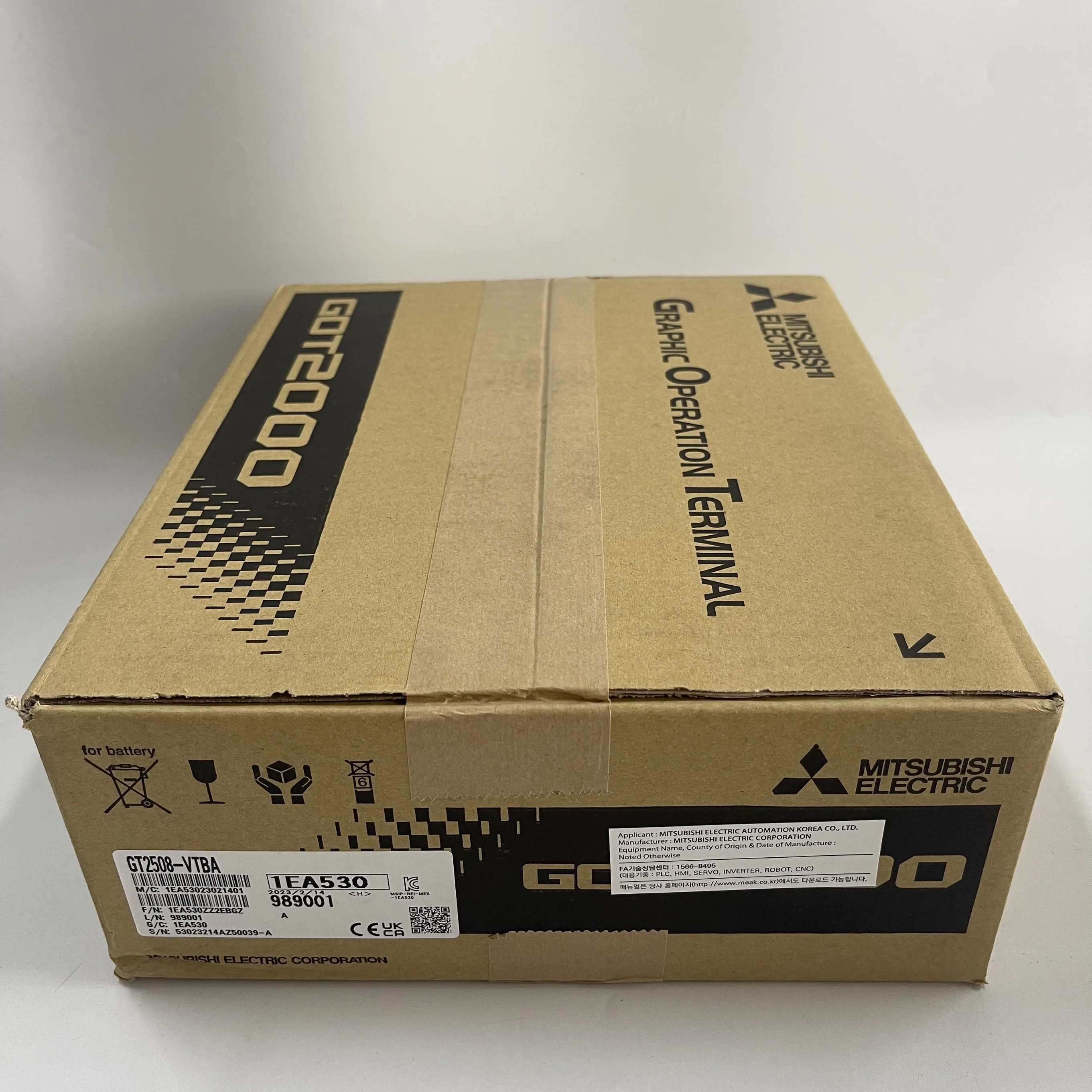 Mitsubishi HMI Touch Panel GT2508-VTBA