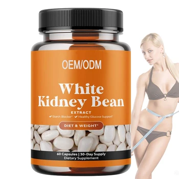 New Products ODM Loss Weight Product Boost Metabolism Nutritional Supplements Beauty Slimming White Kidney Bean Capsules