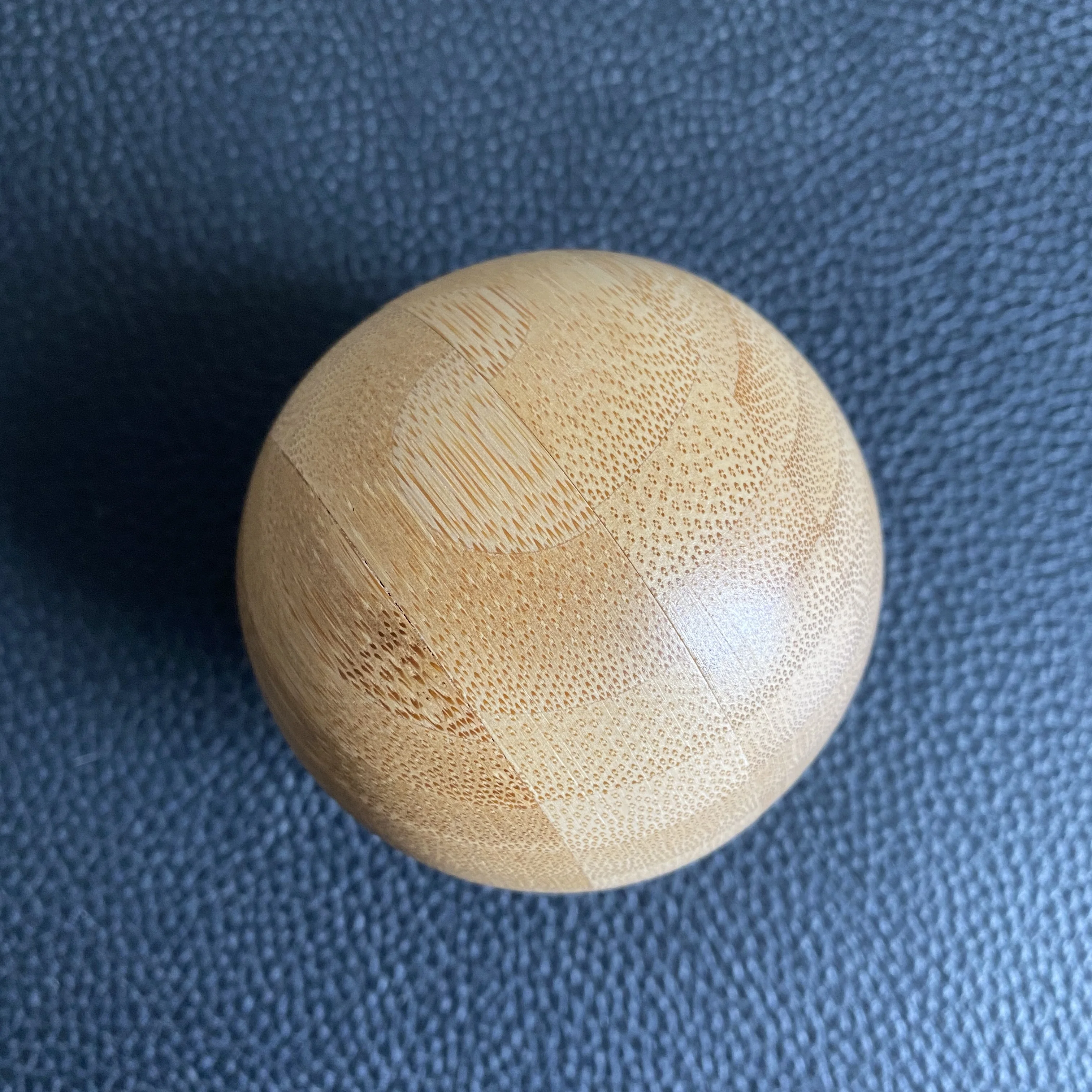 Fabrik benutzer definierte Gre natrliche Farbe Bambus Holz kugeln,  Geschenk ball, hohle Bambus kugel