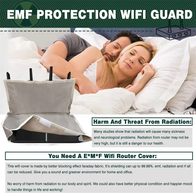 White Router Cover Large WiFi Router Cover Versatile Shielding WiFi Guard WiFi Cover ...