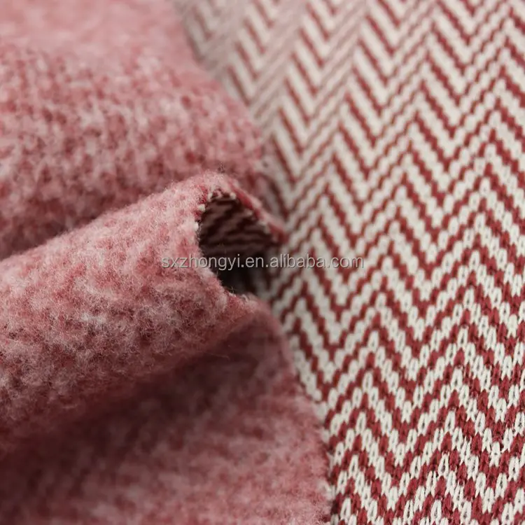 Wholesale Jacquard Coarse Needle Fabric for Garment Hometextile Blanket