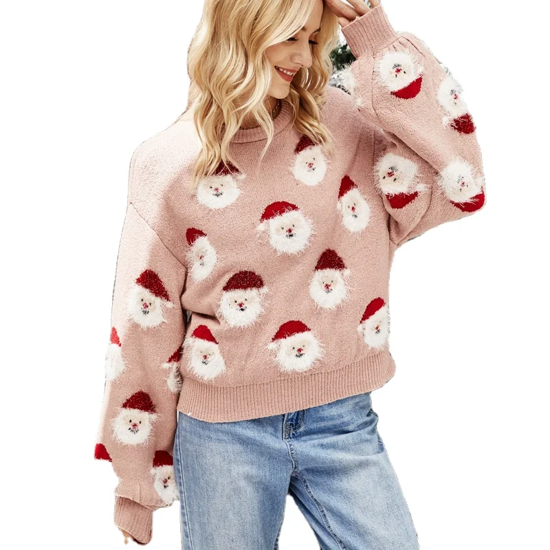 Sweet Pink Jumper Christmas Sweater 