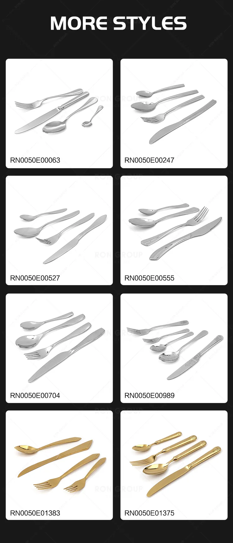 Wholesale Rose Gold Vintage Hotel Restaurant Stainless Steel Flatware Spoon Fork Knife Cutlery Luxury Wedding Silverware Set
