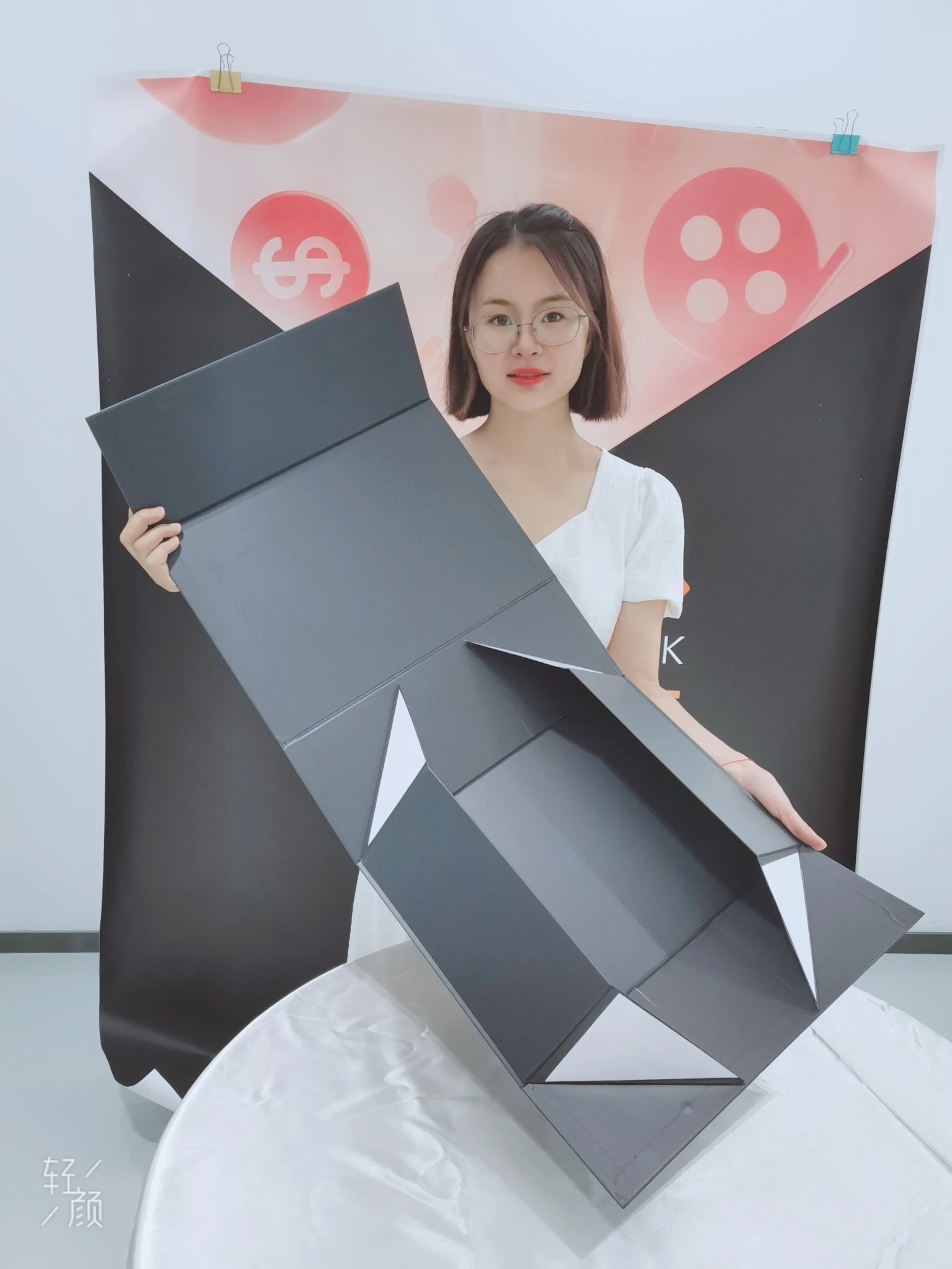 HS магнитный складной жесткий Роскошный профессиональный на заказ бесплатный образец футболка упаковка штаны Складная подарочная коробка