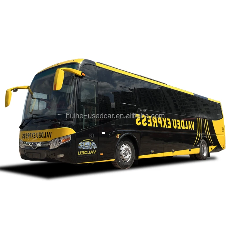 Exceptional Best Selling Used Coach Passenger Buses Left Hand Drive 50-55 Seats Euro 3 Emission Diesel Fuel Manual Transmission for Africa
