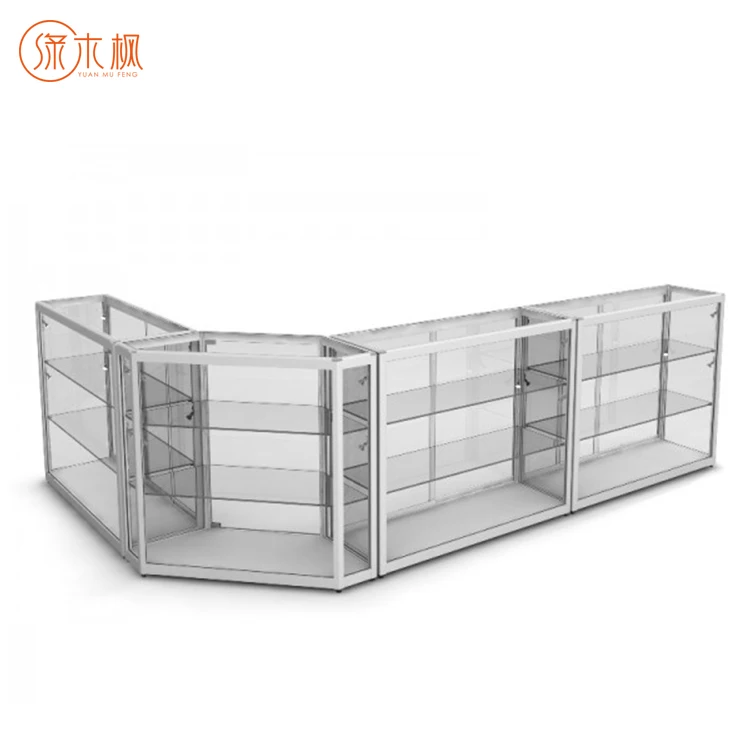 Smoke Store High Quality Display Glass Showcase Retail Shop Interior