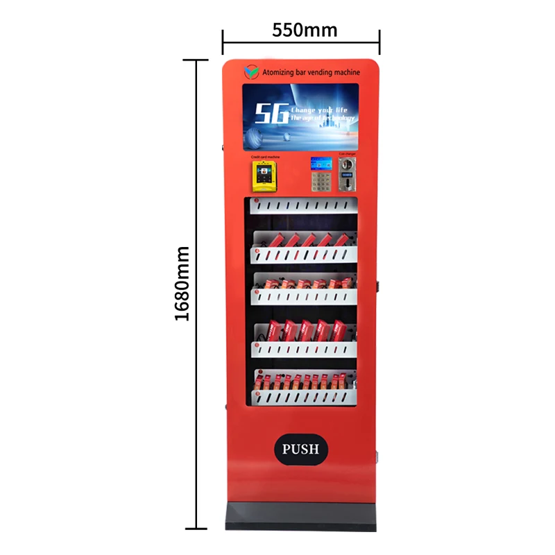 VFresh Snack Beverage Dispenser Ensuring Fast Convenient Access International Snacks Drinks Vending Machine