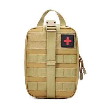 Hot Sale Emergency Medical Tactical Molle Pouch Outdoor Camping Hiking Portable Small First Aid Kit Bag