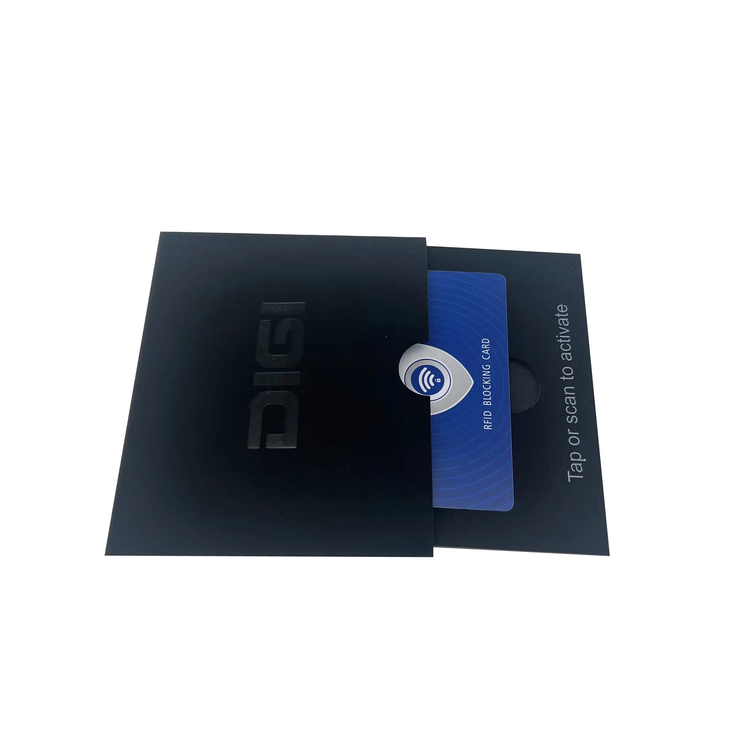 Custom Printed Creative Paper Vip Membership Card Envelope Slider Drawer Credit Card VIP Gift Card Packaging Box