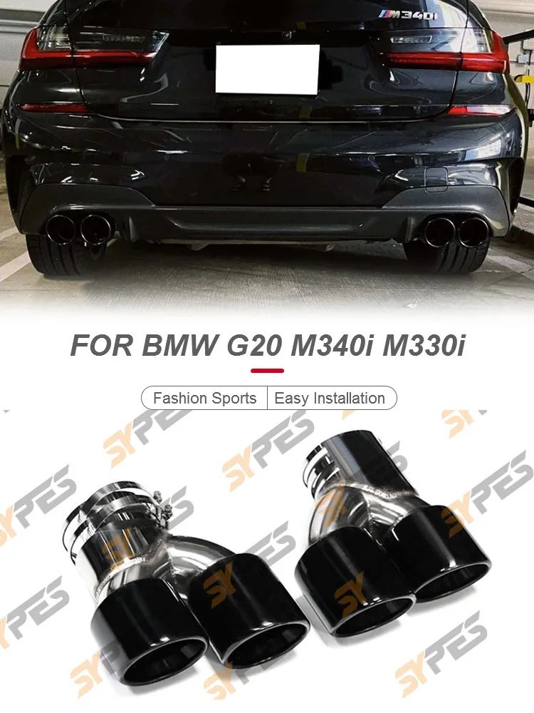 Sypes Stainless Steel Exhaust Tip For Bmw G20 G21 M340i G42 M440i G22