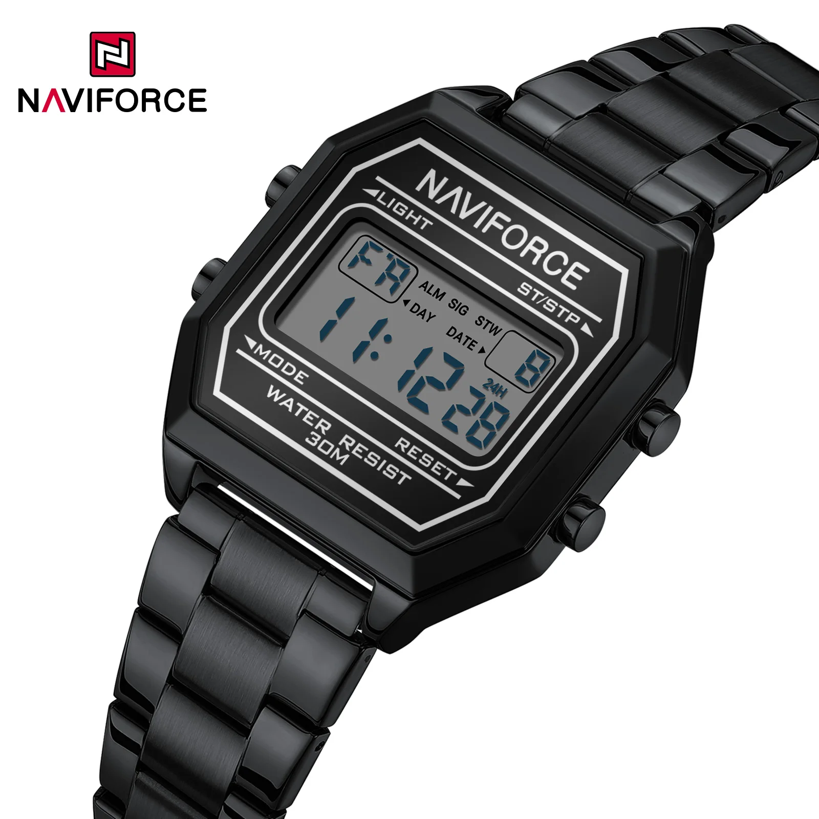 Oem Hot Sale Naviforce 5063S Women Horloge Luxe Zilveren Dames Polshorloge Rvs Steel Armband Classic Fashion Women Klok