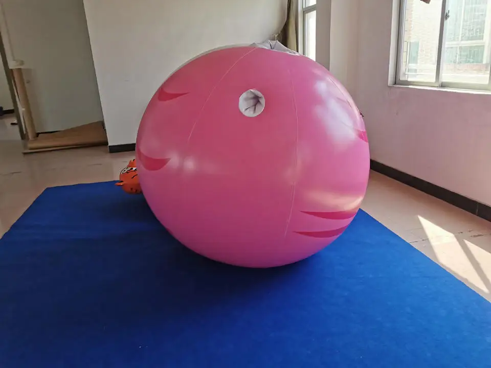 Custom PVC Inflatable Suit Rolling Ball Advertising Inflatables
