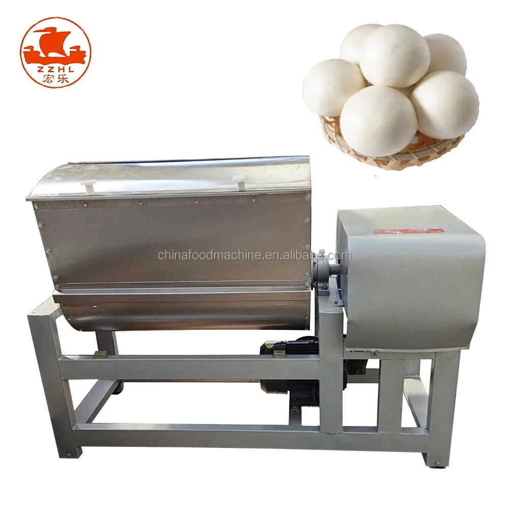 Macchina per Impastare Farina per Pizza e Pane Industriale con Capacità di 25kg, 50kg, 75kg, 100kg a Spirale