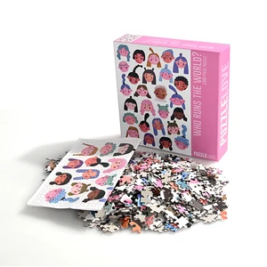 Custom 1000-Piece Luxury Bear Paper Unisex Puzzle Premium Quality Family Cartoon Characters Toy Jigsaw Puzzle for Girls