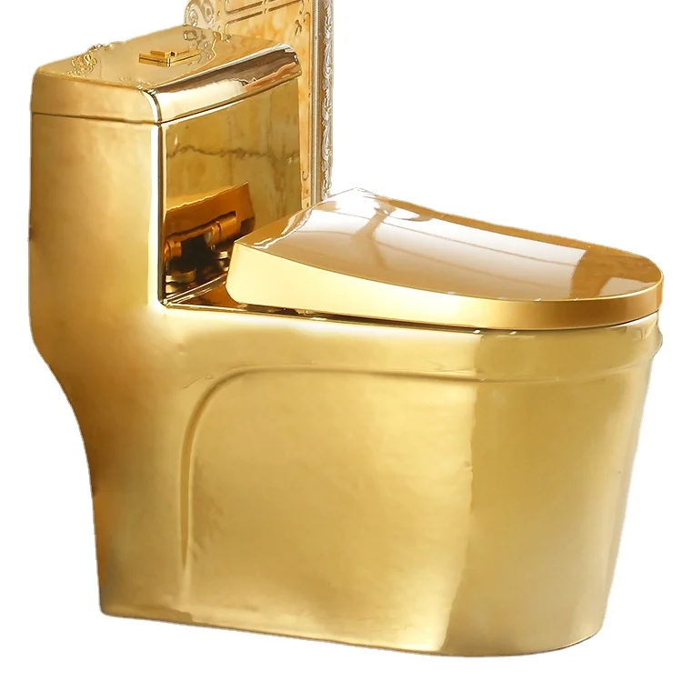 Low Tank Toilet Kd14gpa Popular Toilet Model In Golden Color Modern