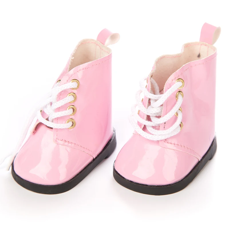 
 18 дюймов Американский Xifu кукла обувь, Розовый Мягкий американский девушка кукла обувь, удобная и подходящая ткань обувь куклы  