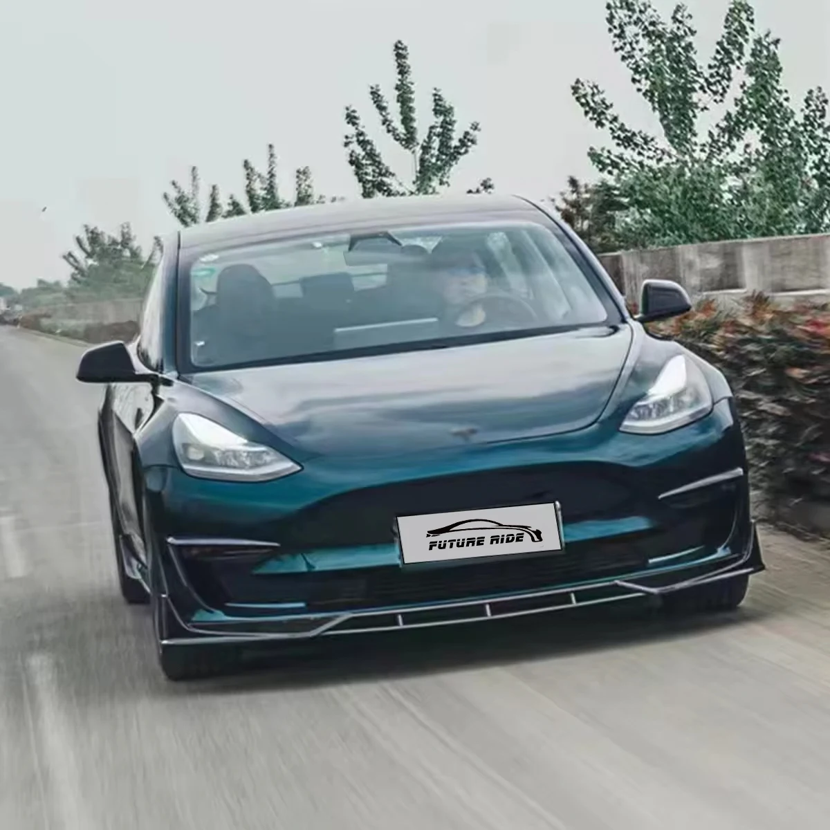 Tesla Model 3 Fast Vorstein Style Body Kit for Tesla Model 3 - Fast Aero Upgrade