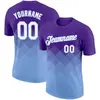 Purple and Light Blue