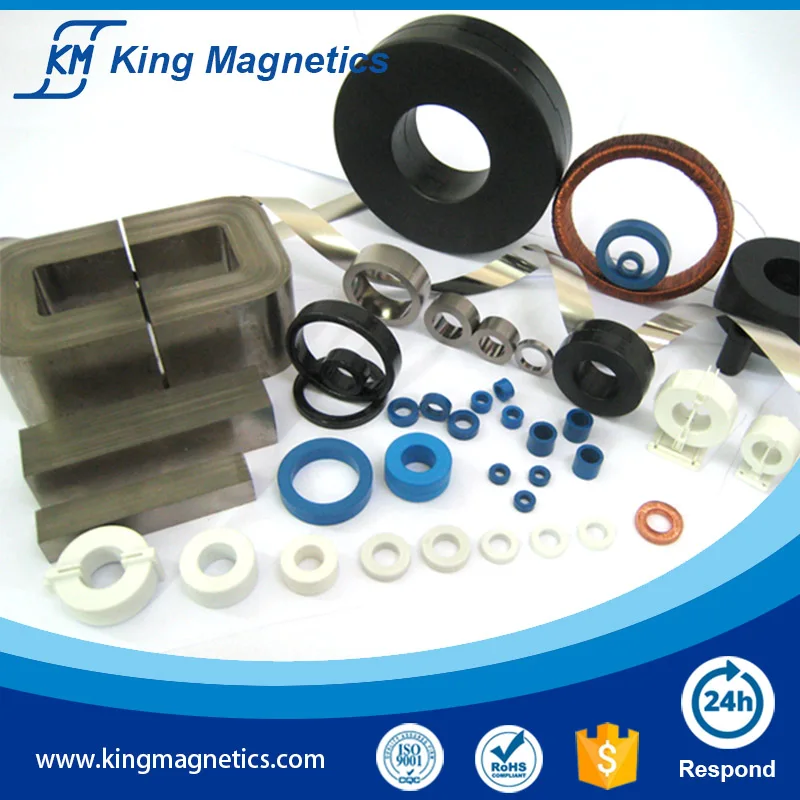 Нанокристаллическая лента с датчиком холла рана тороид сердечник зазором