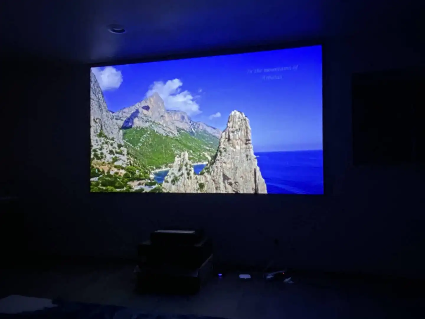 100 дюймов проектор для домашнего кинотеатра для домашних животных с украшением в виде кристаллов неподвижной рамы alr экран ust ультра короткофокусный проектор экран окружающего света отклонить экран