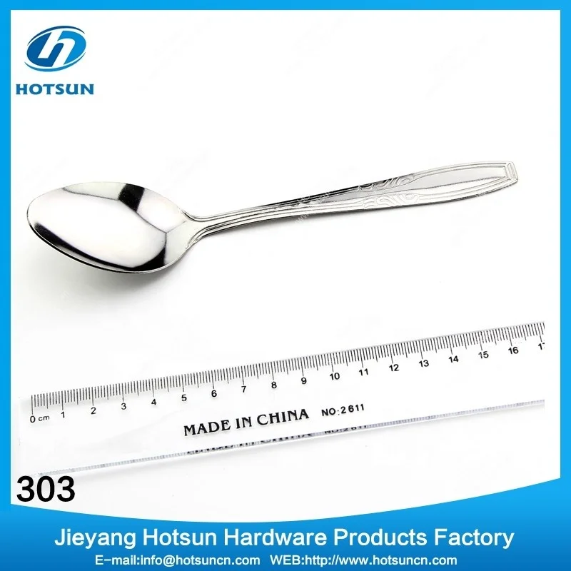 303 Stainless Steel Spoon 888 999 Fork - Sustainable Dinnerware
